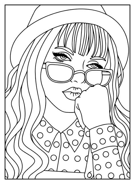 Desenhos Para Colorir Pessoas Realistas - 10