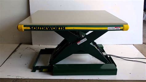 For Sale Southworth Hydraulic Lift Table 4 000 Lbs LS4 26 YouTube