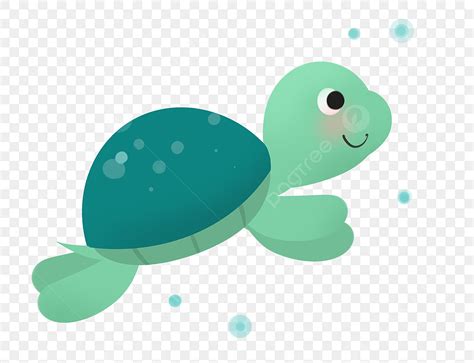 Sea Turtle PNG Image, Cartoon Animal Sea Turtle, Under The Sea Clipart ...