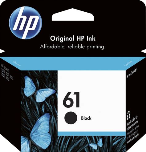 HP 61 Standard Capacity Ink Cartridge Black CH561WN#140 - Best Buy