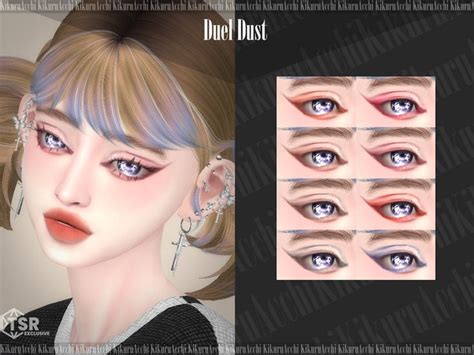 Kikuruacchi S Duel Dust Eyeshadow In Sims Sims Body Mods