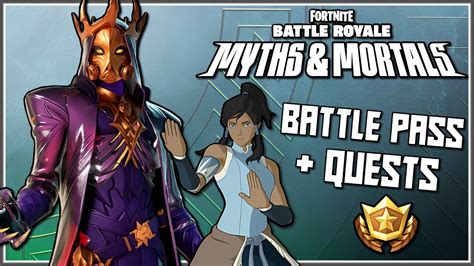 Chapter 5 Season 2 Myths And Mortals Battle Pass Quests Overview Fortnite Battle Royale