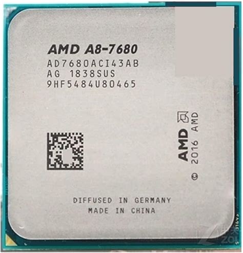 Componenti Del Computer Processore Cpu Amd A8 Series A8 7680 A8 7680 3 5 Ghz Quad Core Quad