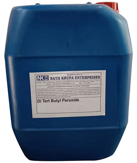 Di Tert Butyl Peroxide Cas Number Grade Standard Technical