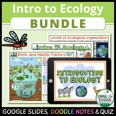 Introduction To Ecology Bundle Emmatheteachie