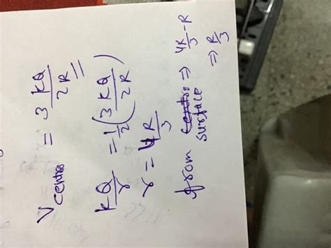 A Solid Sphere Of Radius R Has Charge Q Uniformly Distributed Over