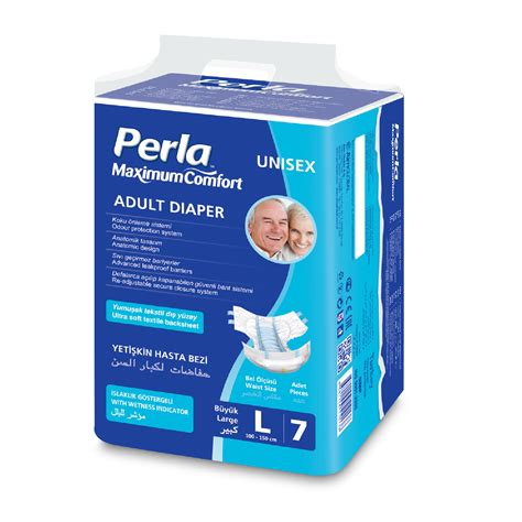 Подгузники для взрослых Perla Std Large 7 шт 100-150 см купить по цене ...