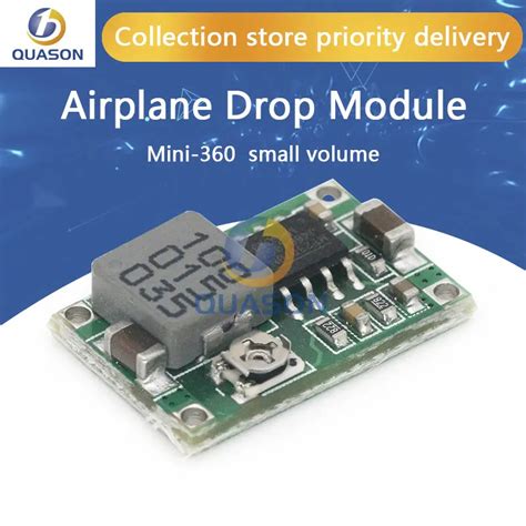 RC Airplane Module Mini 360 DC Buck Converter Step Down Module 4 75V