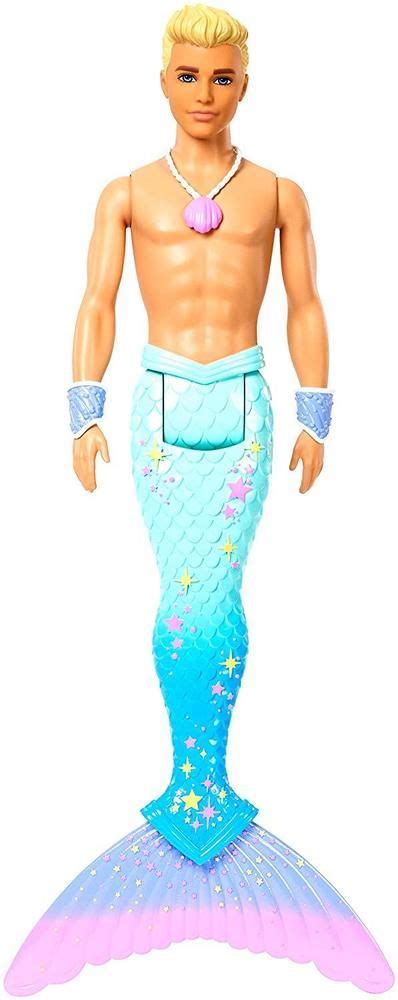 Barbie Dreamtopia Merman Ken Doll With Mermaid Tail 2018 New Mermaid