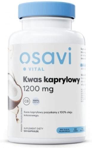 Osavi Kwas Kaprylowy 1200 Mg 120 Kaps Opinie I Ceny Na Ceneo Pl