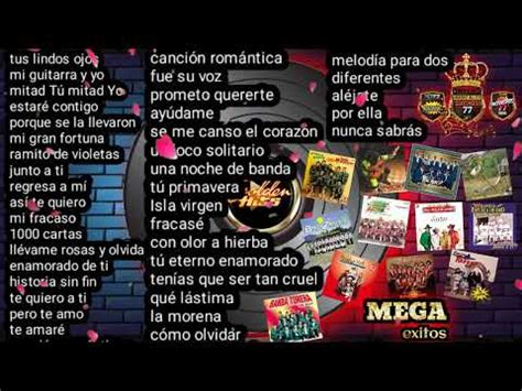 Mega Exitos Bandas Des Recuerdo YouTube