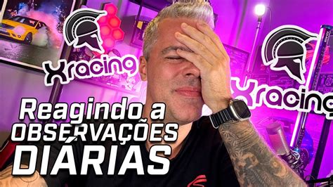 REAGINDO AO VIVO AS OBSERVAÇÕES DIÁRIAS E SUSTOS DE MOTO DO CANAL