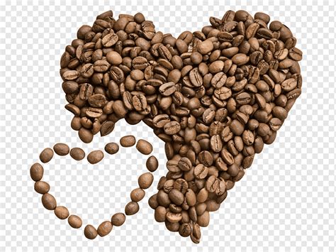 Coffee Bean Book Coffee Beans Double Heart Shaped Shades Love Food