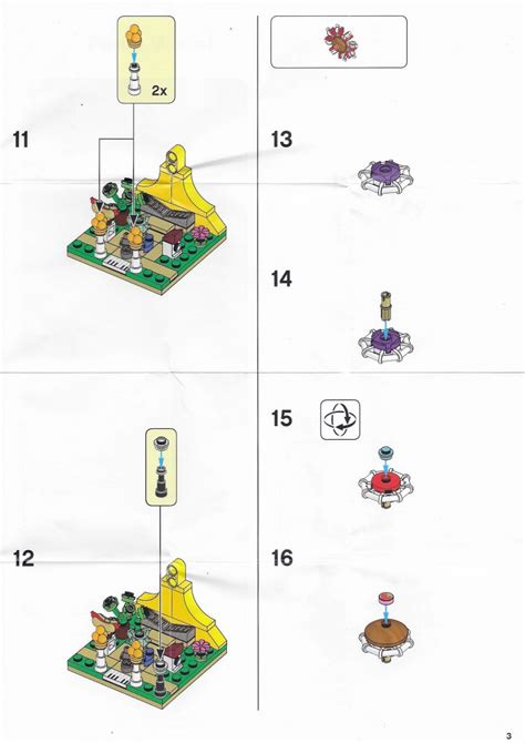 Brickfinder Toys R Us Lego Bricktober Ferris Wheel Instructions