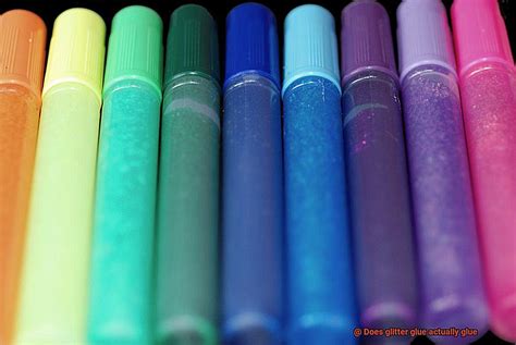Does Glitter Glue Actually Glue Glue Things
