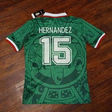 Mexico 1998 Jersey Men Etsy