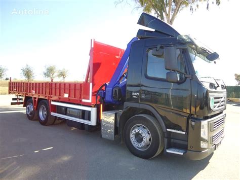 Volvo FM 330 Flatbed Truck For Sale Spain CARMONA SEVILLA FU38380