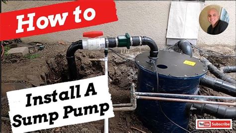 Sump Pump Vent Diagram