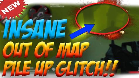 NEW INSANE SOLO OUT OF MAP PILE UP GLITCH IN BLACK OPS COLD WAR