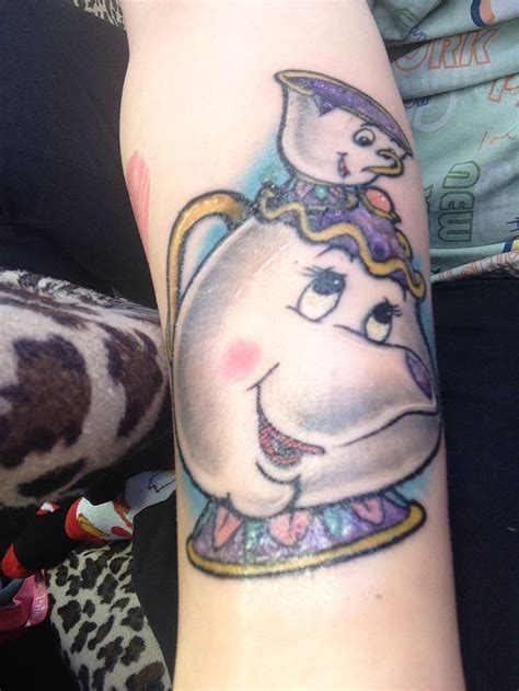 Beauty And The Beast Tattoo Chip Mrs Potts Beauty And The Beast