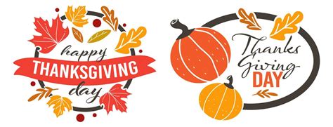 Thanksgiving day, holiday celebration banners 17744309 Vector Art at Vecteezy