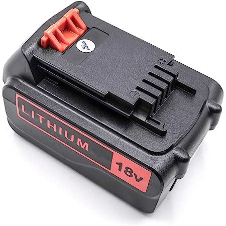 Geelink Batterie Lithium Ion De Rechange V V Max Ah Pour Black