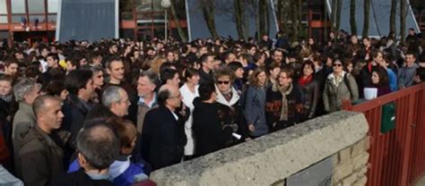 Ambérieu Au lycée de la Plaine de l Ain enseignants et élèves