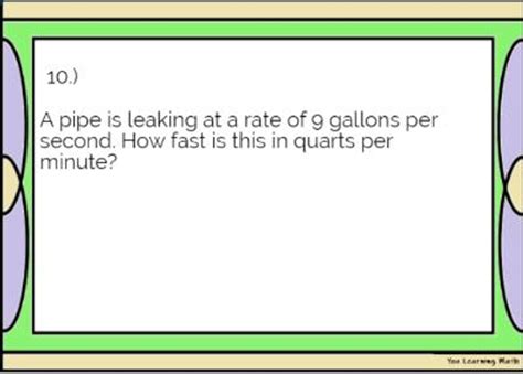 Ratios Rates And Proportions Task Cards 20 Problems Amped Up