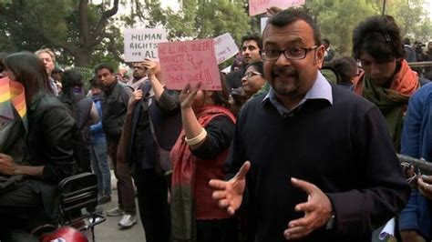 Indian Gay Sex Ban Prompts Protests Bbc News