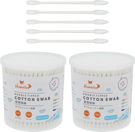 Amazon Double Precision Tips 800 Pieces Cotton Swabs With Paper