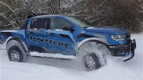 Ford Ranger Raptor In The Snow Youtube