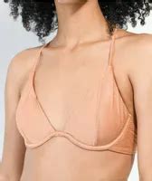 Damsel Nia Crosshatch Nude Triangle Bikini Top The Pen Centre