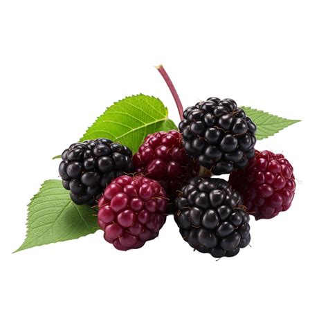 Ai Generated Boysenberry Isolated On Transparent Background 36292991 Png