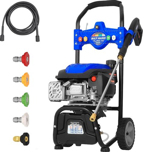 Amazon BILT HARD Gas Pressure Washer 3100 PSI 2 4 GPM 5 Nozzle