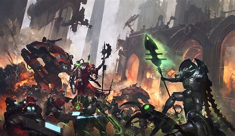 HD wallpaper: WH40K, Warhammer 40,000, Necrons, Adeptus Mechanicus ...