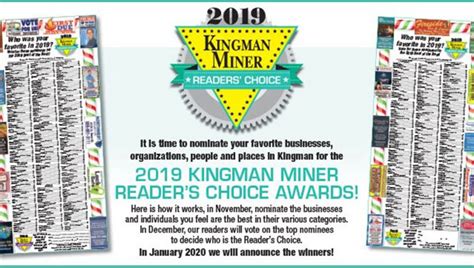 Kingman Miner Reader's Choice Awards | Kingman Daily Miner | Kingman, AZ