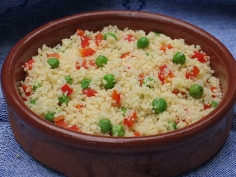 Whole Wheat Couscous And Peas