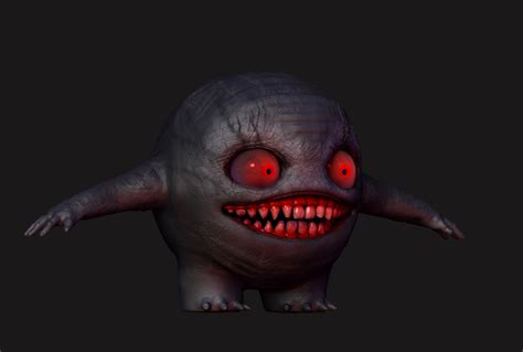 Small Monster 3d Obj