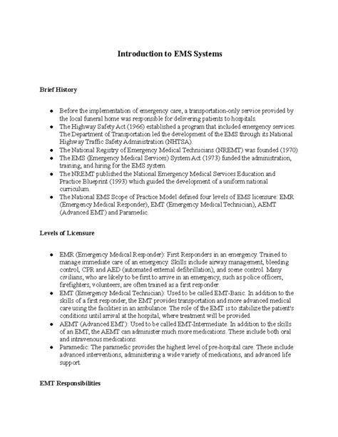 EMT Test 1 ( Chapters 1 - 5 ) Flashcards Quizlet - EMT Test 1