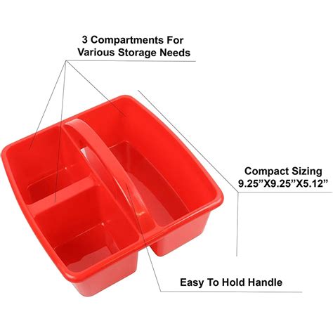 Esd Multi Purpose Plastic Table Caddy With Handle Buy Table Caddy