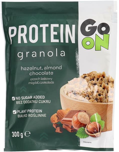 Go On Granola Proteinowa Orzech Laskowy Migda Czekolada G