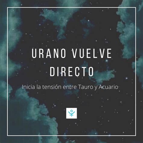 Urano Directo En Tauro Alquimica Ale Arriagada