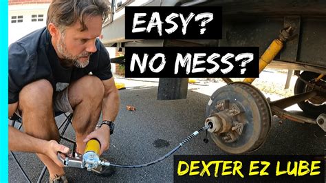 Greasing Orv Travel Trailer Dexter Ez Lube Wheel Bearings And Tri Leveler