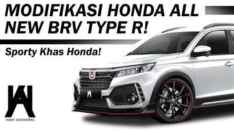 SANGAR ALA TYPE R Modifikasi Honda All New BR V Type R Digimods