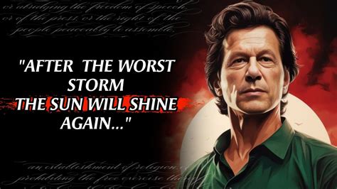 You Only Lose When You Give Up Golden Words Imran Khan Youtube