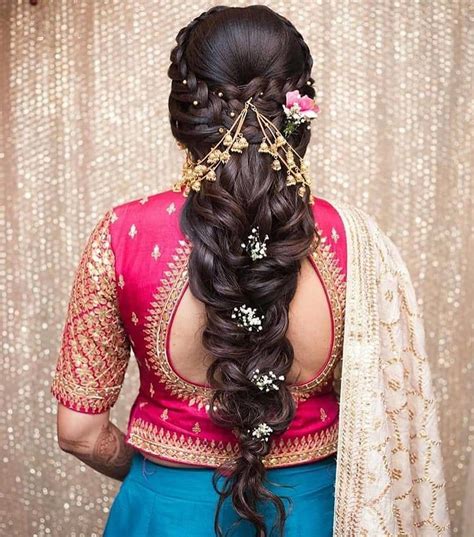 20 Latest Best South Indian Bridal Hairstyles For Engagement 2019 Buy Lehenga Choli Online