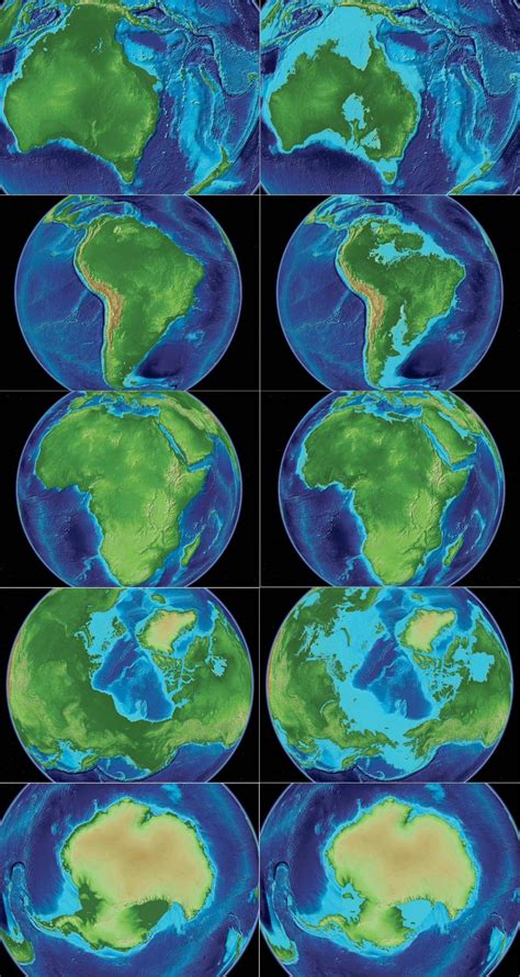 World Map Sea Level Rise - United States Map