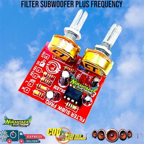 Kit Filter Subwoofer Frequency Glerr Lazada Indonesia