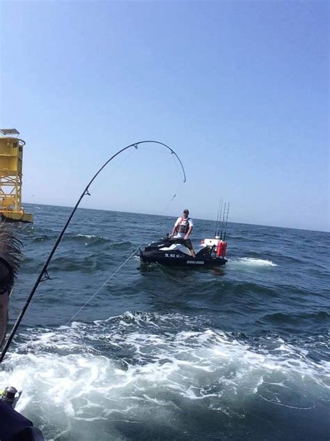 Offshore Fishing in Delaware on Jet Skis