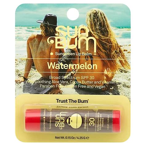 Sun Bum Spf 30 Watermelon Lip Balm 15 Oz Safeway